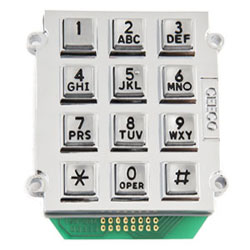 Ceeco Stud Mount Alphanumeric 1 of 12 Format Output Keypad