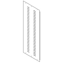 Southwest Data Products Series 2000 Louvered Side Panel 42U