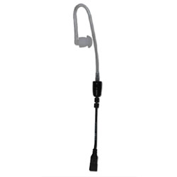 Impact Radio Accessories High Output Tubular Style Transducer with Clear Acoustic Tube and Ear Bud