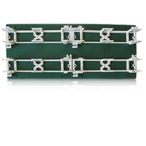 Allen Tel Half Modular Green Metal Backboard