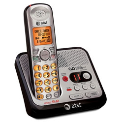 AT&T DECT 6.0 Digital Cordless Answering System with Call Waiting Caller ID