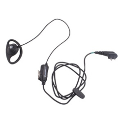 Motorola Earpiece with In-line Microphone and Push to Talk Button