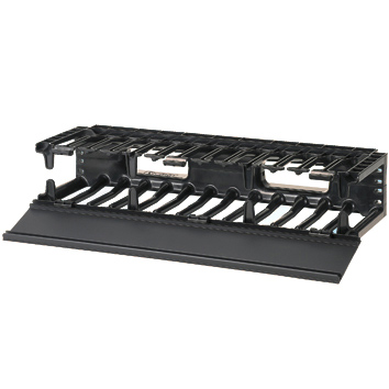 Panduit Horizontal Cable Manager, Front Only, 2U