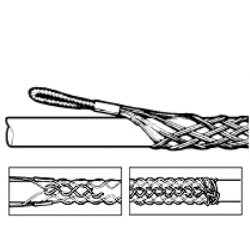 Leviton Split Rod Single Weave, Offset Eye, Cable DIA Range 0.50-0.61