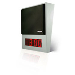 Valcom One-Way Mount Speaker with Digital Clock