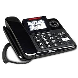 Clarity 40dB Corded Phone with Answering Machine