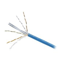 Panduit TX6000 Enhanced Cat 6 UTP Plenum Copper Cable, 1000', Blue