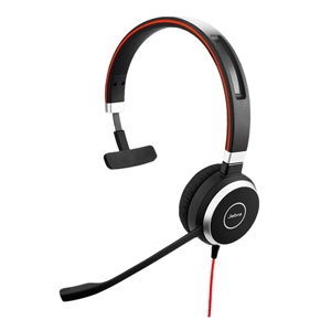 Jabra Evolve 40 UC Corded Headset (Mono)