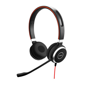 Jabra Evolve 20 Microsoft Skype for Business Corded Headset (Stereo)