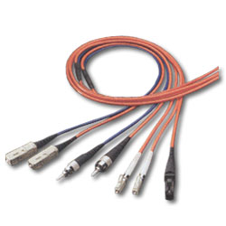Leviton 50 micron Duplex Multimode Connector Fiber Cable Assembly (SC to SC)