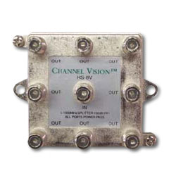 Channel Vision 8-Way Vertical Splitter