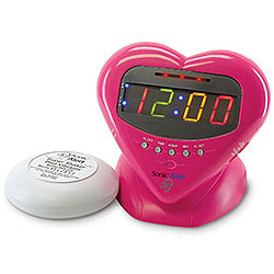 Sonic Alert Sonic Boom Sweetheart Alarm Clock