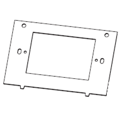 Legrand - Wiremold Single-Gang Opening Plate