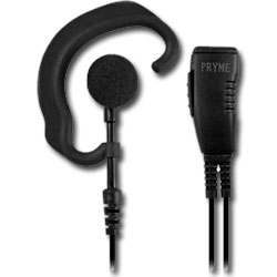 Pryme RESPONDER Medium-Duty Quick-Disconnect Lapel Microphone for Motorola x83 Connector TRBO and APX Series