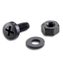 Panduit Plastic Bolts and Nuts (Bag of 50 Pieces)