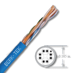Berk-Tek LANmark-350 Premium Category 5e UTP Cable 1,000 Ft