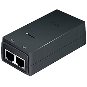 Ubiquiti 24V 12W PoE Adapter with Gigabit LAN Port