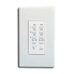 Leviton (DHC) Three Address,  All ON/All OFF Wall Switch Controller
