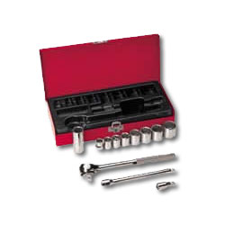 Klein Tools, Inc. 12-Piece 3/8-Inch Drive Socket Wrench Set