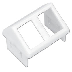 Siemon Angled CT Adapter for Two UTP MAX Modules or TERA Outlets