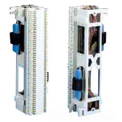 ADC Krone 50-Pair Disconnect Block With (2) 25-Pair Female Telco (RJ-21X) Connectors