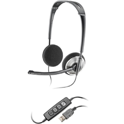 Plantronics .Audio 478 Fold Flat USB Stereo Headset, Skype Certified