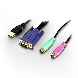 Middle Atlantic 4 Piece PS/2 and USB Cables