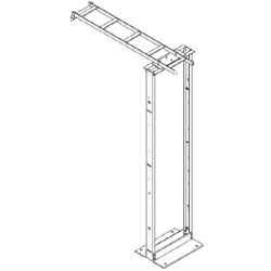 Chatsworth Products Cable Runway Wall to High Density Frames and CatRacks with 6 Inch Deep Mounting Channels