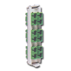 Siemon Flat Quick-Pack 6 Duplex SC/APC Adapter Plate (12 Fibers)