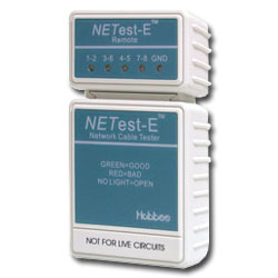 Hobbes USA NETest-E Cable Tester