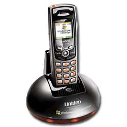 Uniden Dual Mode 5.8GHz Cordless Land Line Phone with USB Connection for Windows Live Messenger Voice Chat