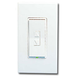 Leviton Decora Home Controls (DHC) One-Address Wall Mounted Rocker-Within-A-Rocker Dimming Controller
