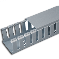 Panduit Wide Finger, Slotted Wiring Duct (Package of 10, 60')