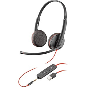 Plantronics Blackwire 3325 Microsoft USB-A Binaural Headset
