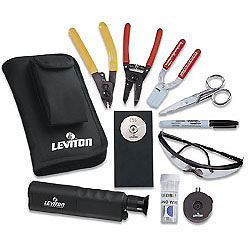 Leviton Universal Fiber Optic Tool Kit Plus