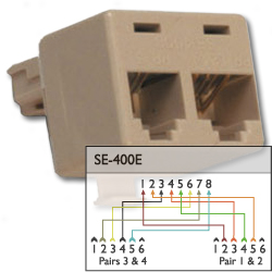 Suttle 8-Conductor Modular Adapter