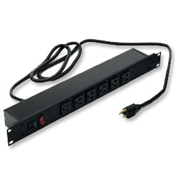 Southwest Data Products Rack Mount Power Strip - 6 Outlet