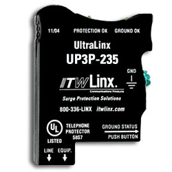 ITW Linx UltraLinx 66 Block Secondary Surge Protector