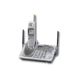 Panasonic 5.8GHz GigaRange Two-line Cordless Phone with Digital Answering System