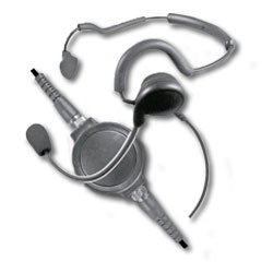 Pryme Medium Duty Tactical Boom Microphone Headset for Icom Radios