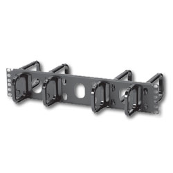 Panduit 2 Rack Space Panel, Front and Rear