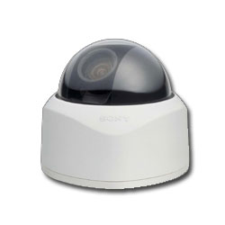 Sony Non-Ruggedized Fixed Mini-dome Video Analog Network Color Camera