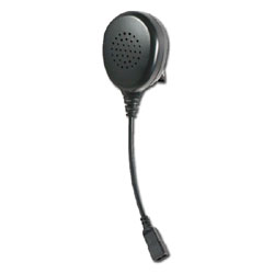 Impact Radio Accessories Mini Shoulder or Lapel Speaker with Clip