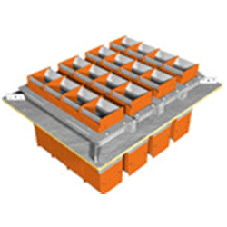 Specified Technologies Series 44 - Multi-slot Frame Kit for 16 Pathways