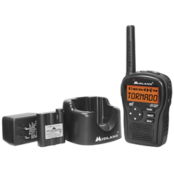 Midland Radio SAME Handheld Radio with Accessories
