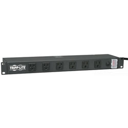 Tripp Lite 12 AC  Right-Angle Outlet 15 Amp Rackmount Power Strip