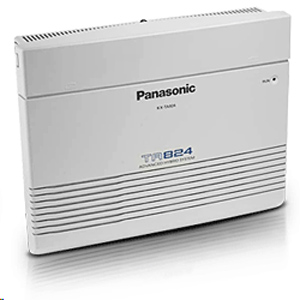 Panasonic KX-TA824 with 3x8 , 2x8 Exp cards & CID Refurbished