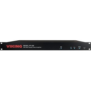 Viking 250 Watt 70V Paging Power Amplifier