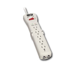 Tripp Lite 7 Outlet Spike and Noise Suppressor with Coax jacks