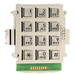 Ceeco Alphanumeric Keypad Equipped with Pin Header